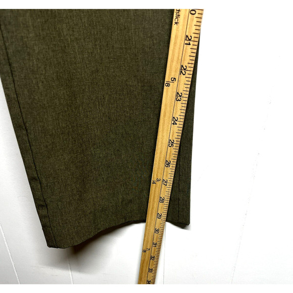 Linksoul Golf Pants Size 34R Straight Leg Green Stretch Lightweight Performance - Picture 5 of 11